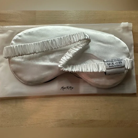 “Mrs.” Satin Sleep Mask - Picture 2 of 3